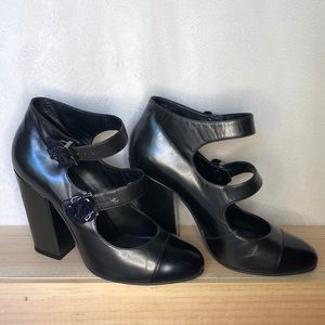 CHANEL mary-jane heels
